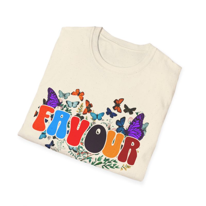 Favour Vibes Butterfly Graphic T-Shirt