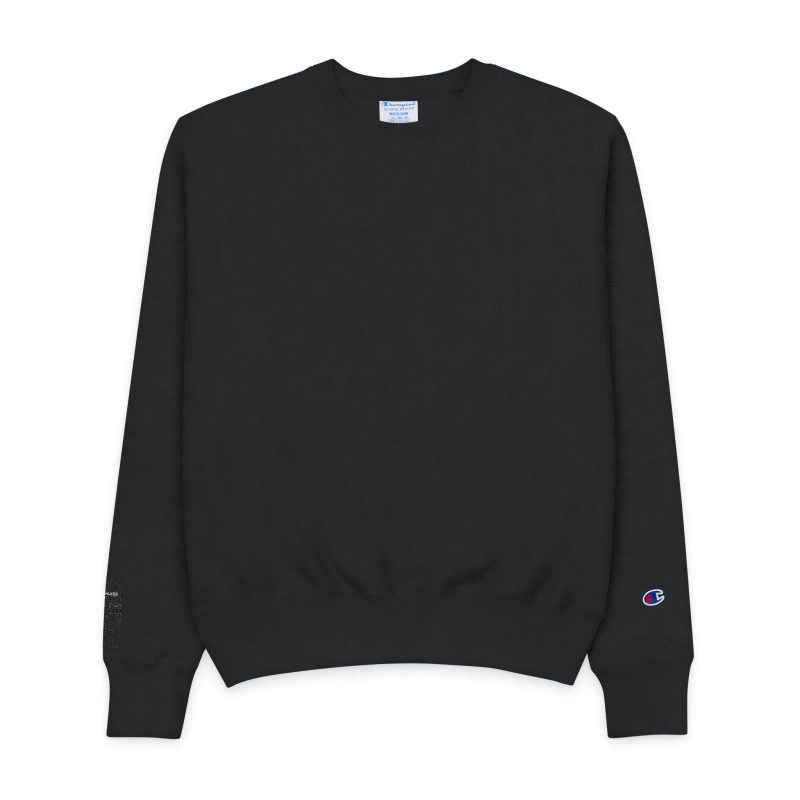 FORMLESS SLEEVE LIMITED EDITION Sweatshirt — Classic Black Men's Casual Pullover